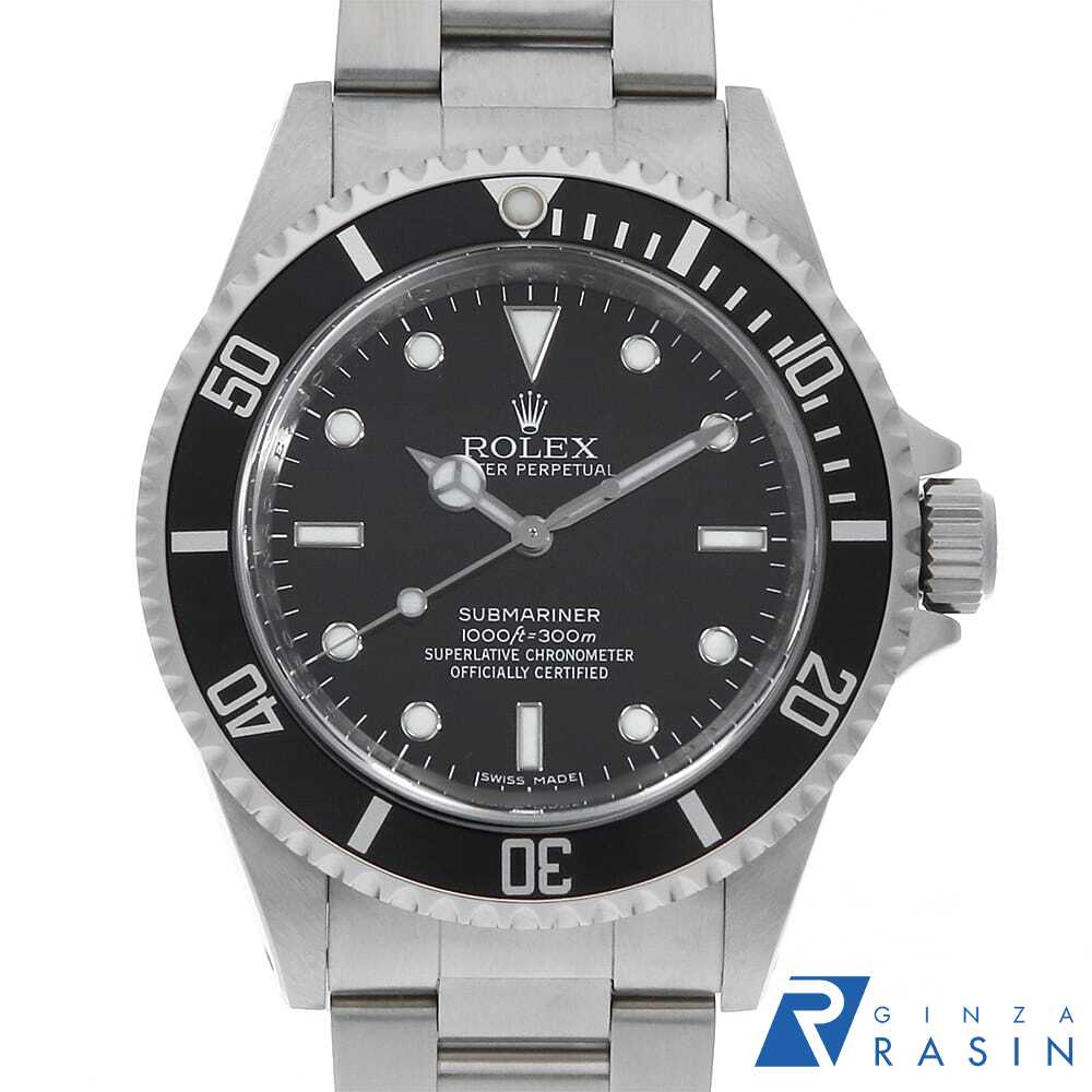 【ローン60回払い特別低金利】ロレックス サブマリーナ ノンデイト 14060M ブラッ...