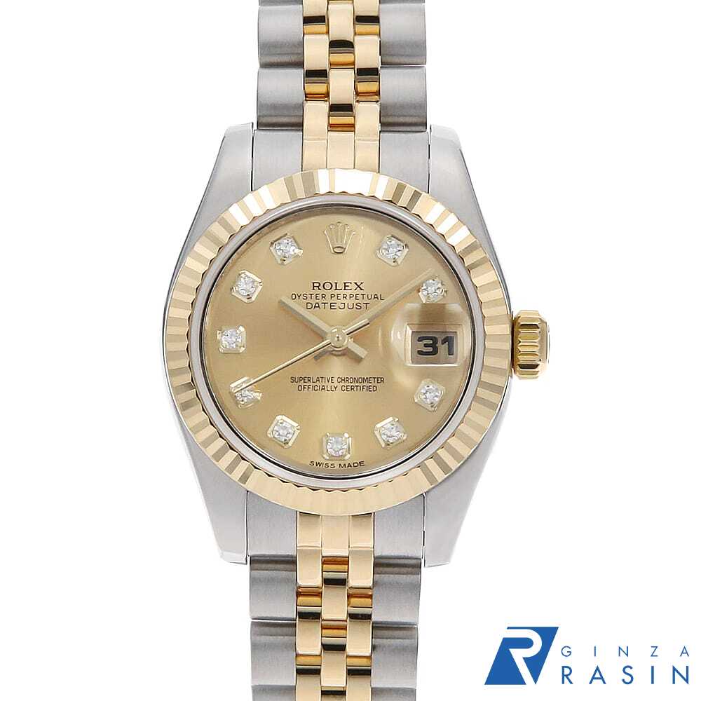 【ローン60回払い特別低金利】ロレックス デイトジャスト 10Pダイヤ...(2)
