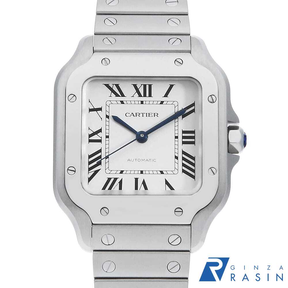 【ローン60回払い特別低金利】カルティエ サントス ドゥ カルティエ MM WSSA0029 メンズ【中古】【腕時..