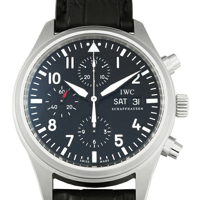 【ローン60回払い特別低金利】IWC パイロットウォッチ クロノグラフ IW371701 メンズ(1 ...