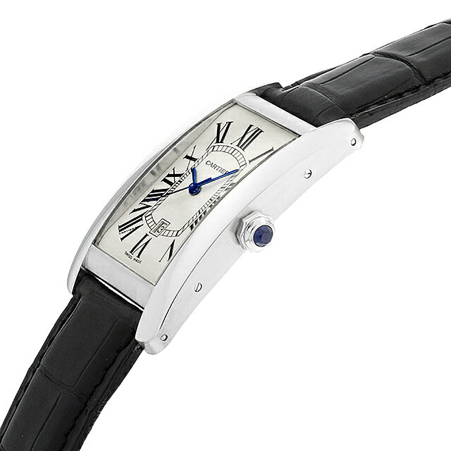 【最大5万円クーポン＆ポイント2倍】カルティエ タンクアメリカン LM W2603256 メンズ(008WCAAU0280)【中古】【腕時計】【送料無料】【60回払いまで無金利】