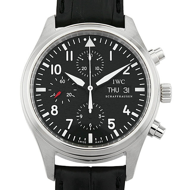 【ローン60回払い特別低金利】IWC パイロットウォッチ クロノグラフ IW371701 メンズ(0 ...