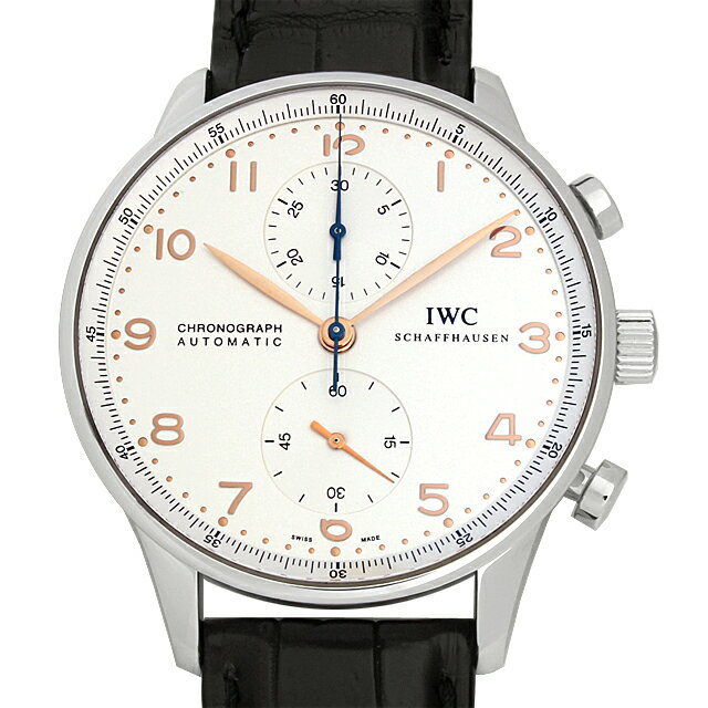 【最大3万円クーポン＆ポイント2倍】IWC ポルトギーゼ クロノグラフ 金針 IW371401 メン ...