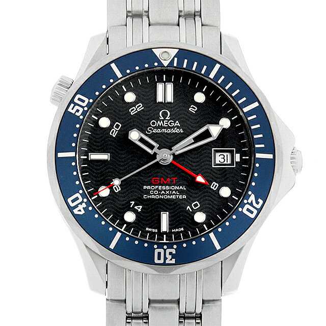 【ローン60回払い特別低金利】オメガ シーマスター プロフェッショナル GMT 2535.80 メン ...