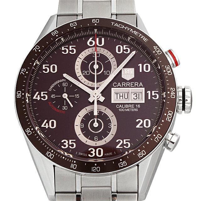 【ローン60回払い特別低金利】タグホイヤー カレラ デイデイト タキメーター クロノグラフ CV2A ...