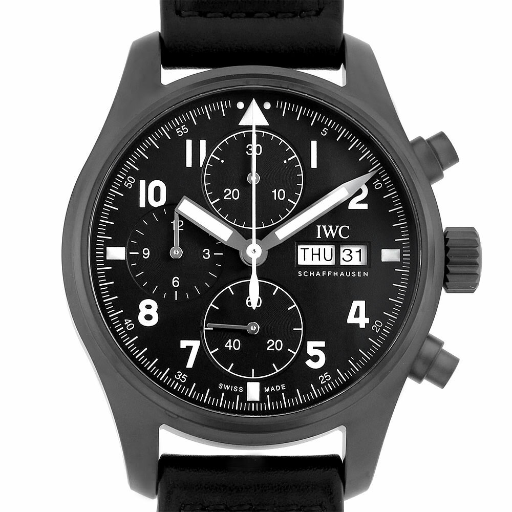 【ローン60回払い特別低金利】IWC パイロットウォッチ クロノグラフ トリビュート トゥ 3705 世界1000本限定 IW387905 メンズ(0TXAIWAU0003)【中古】【腕時計】【送料無料】【返品OK】のサムネイル