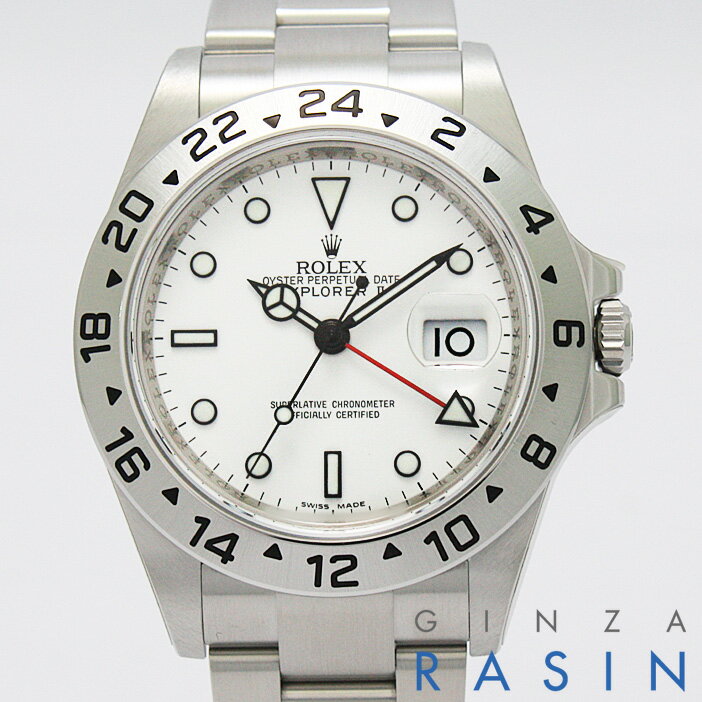 【ローン60回払い特別低金利】ロレックス エクスプローラーII 16570 メンズ(N-RX16570WH)【新品】【腕時計】【送料無料】