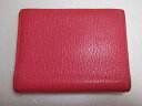 【最大3万円OFFクーポン配布中!〜5/16 1:59】HERMES エルメス 名刺入れ レディース ミニアジェンダ ピンク系 レザー □P革 中古 h-002