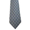 【最大3万円OFFクーポン対象!〜11/27】HERMESエルメス ネクタイ グレー系 クリーニング済 中古