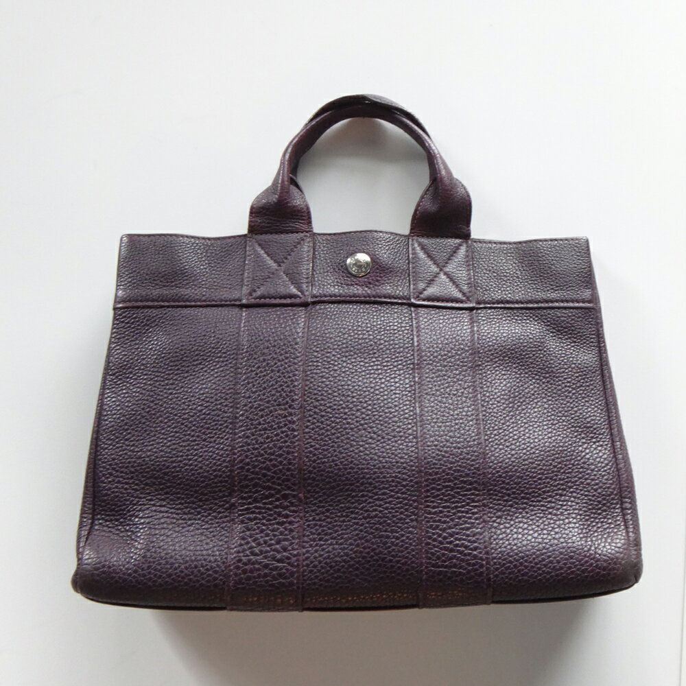 HERMES エルメスバッグ エルメス フールトゥPM フルレザートート ハンドバッグ レ...
