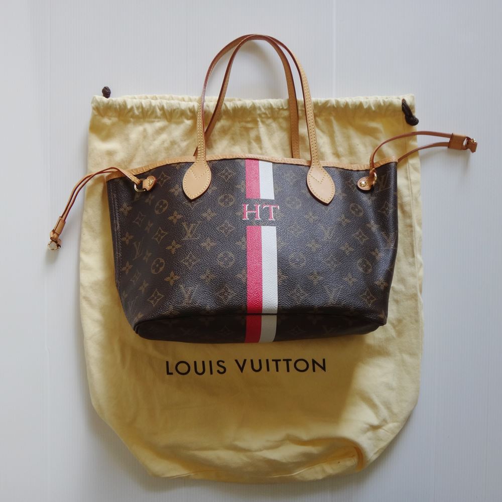 ルイヴィトン バッグ モノグラム（レディース） 最大3万円超OFFクーポン配布！6/4 20:00-6/11 01:59◇Louis Vuitton bag ルイヴィトン モノグラム ネヴァーフルPM トートバック ヴィトン バック【未使用】イニシャル有 ルイヴィトン NEW 本物 ブランド プレゼント lv1001438