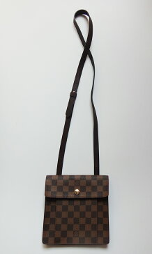 超美品 LV LOUIS VUITTON ルイ ヴィトン ピムリコ N45272 ダミエ　エベヌ　ショルダーバッグ メンズ　レディース 男女兼用【中古】lv-002