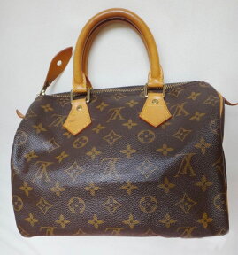 Louis Vuitton ルイヴィトン 本物 モノグラム スピーディ25 ボストンバッグ M41528【中古】lv16-3247 00