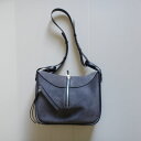 新品同様 LOWEWE BAG ロエベ バッグ ハンモック スモールロエベハンモック 3WAY グレー Sランク ショルダー ハンド レディース プレゼント レ...