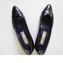 【最大3万円OFFクーポン配布中!〜5/16 1:59】Givenchy ジバンシー レディース パンプス レディース 靴 くつ レザー通勤 仕事 ビジネス オフィス 冠婚葬祭 葬式 レディース シューズ 35 黒 エナメル 本革 おしゃれ 高級 シンプル 厚底 靴 中古 t-005(4)
