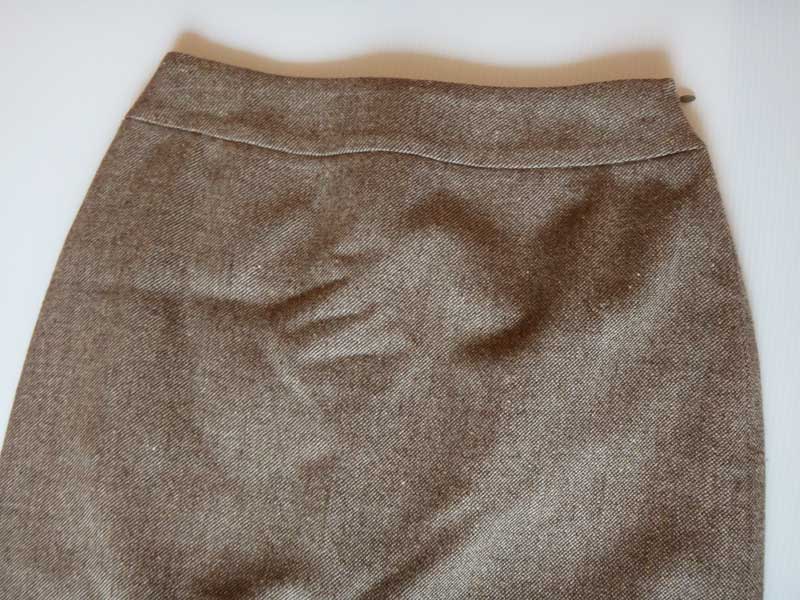 美品 バーバリー スカート Burberry ロングスカート wool ウール ベージュ 古着 中古 t-003 auc-rayline-10002393 レイライン サンプル画像3