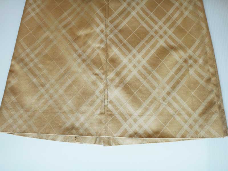 Burberry バーバリー レディース スカート チェック 美品 古着 ウエスト：約56cm 綿80％ サイズ5 中古 t-0 auc-rayline-10000757 レイライン サンプル画像3