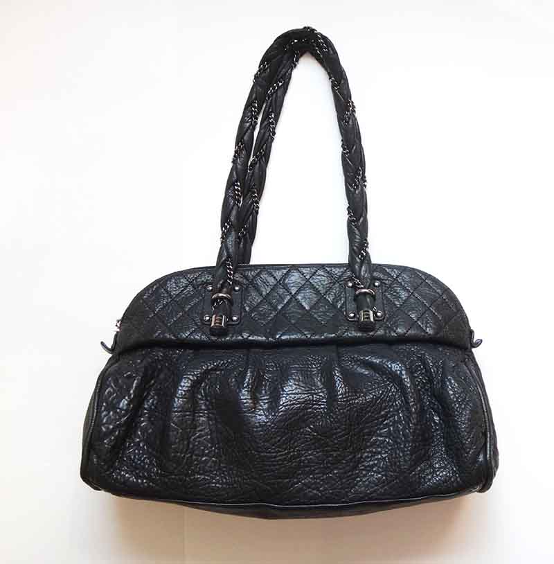 CHANEL シャネル ショルダーバッグ マトラッセ ヴィンテージ 黒 レディース 鞄 かばん カバン LADY BRAID 女性用 人気 中古 10000074