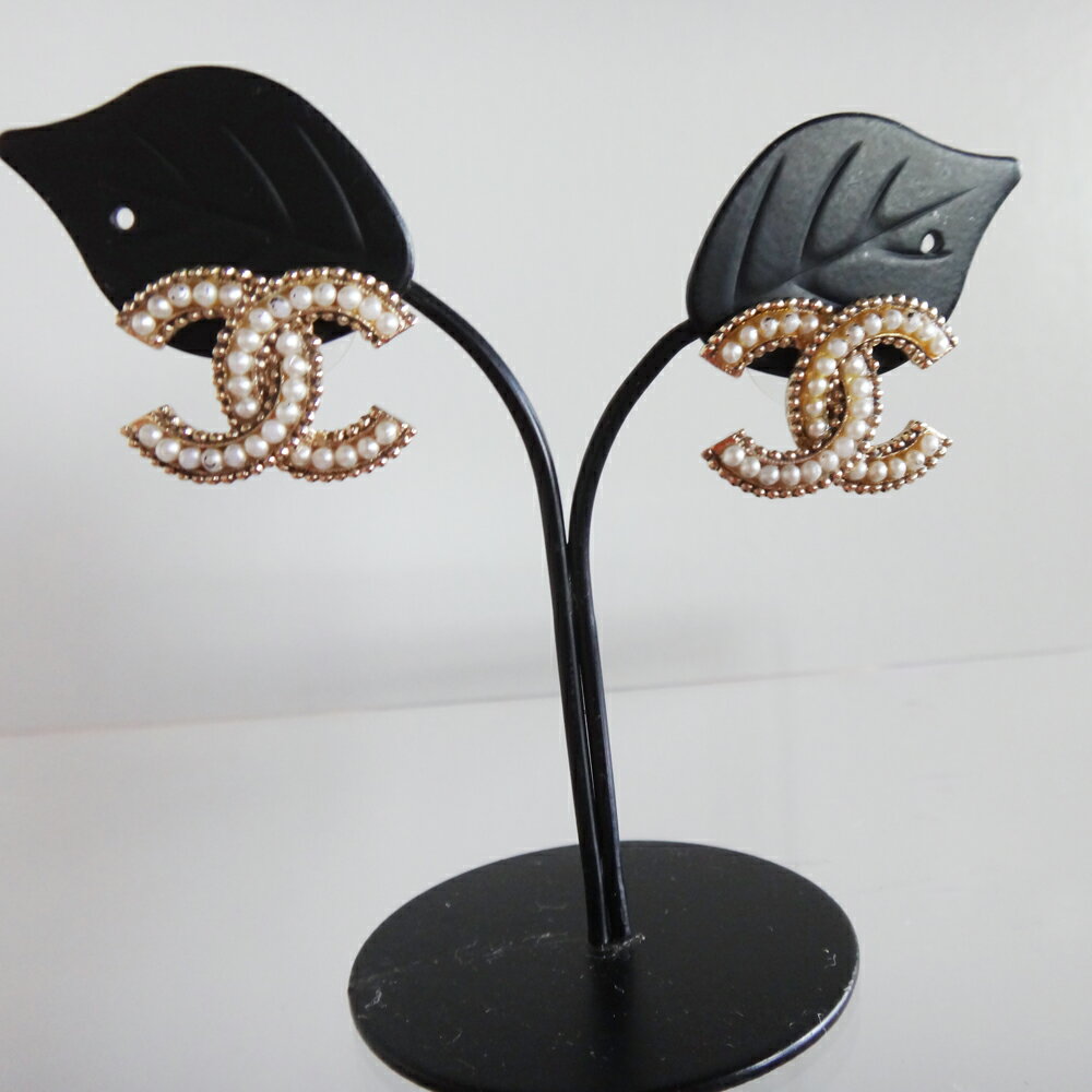 【最大3万円OFFクーポン対象!〜11/27】CHANEL シャネルピアス 中古 シャネル ピアス キャッチ ココマーク 真珠 正規品 シャネル モチーフ レデ...