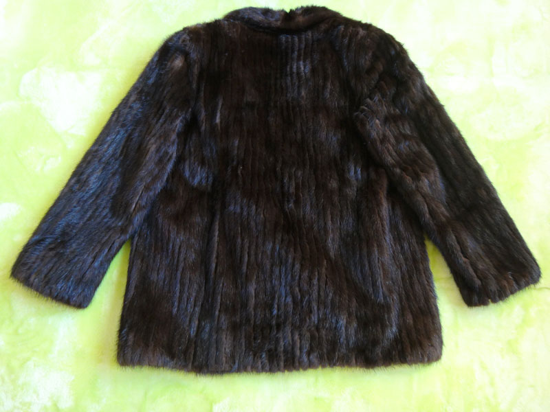 【最大3万円OFFクーポン対象！〜10/9】毛皮コートレディース コート Rotiny ロティニー MINKコート ミンクコート 毛皮 コート サイズ11 ブラウン系 美品 古着 防寒 暖かい 中古 t-003