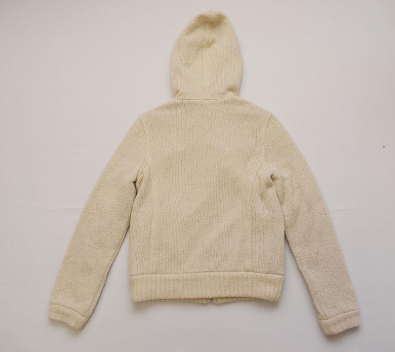バーバリー ニットパーカーBurberry BLUE LABEL ブルーレーベル ニットパーカー オフホワイト サイズ38 古着 auc-rayline-10001755 レイライン サンプル画像2