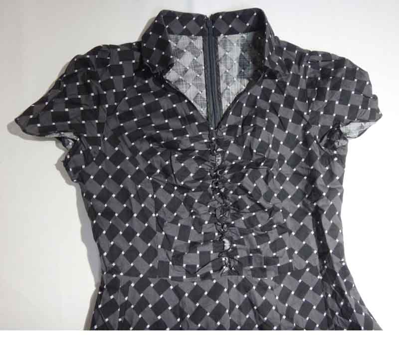 バーバリー ワンピース Burberry Black Label バーバリーブラックレーベル サイズ38 M 黒×グレー×白 レ auc-rayline-10018406 レイライン サンプル画像3