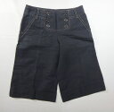 バーバリー ハーフパンツ Burberry blue Label バーバリー ブルーレーベル レディース ボトムス ハーフパンツ サイズ36 黒 古着【中古】t...