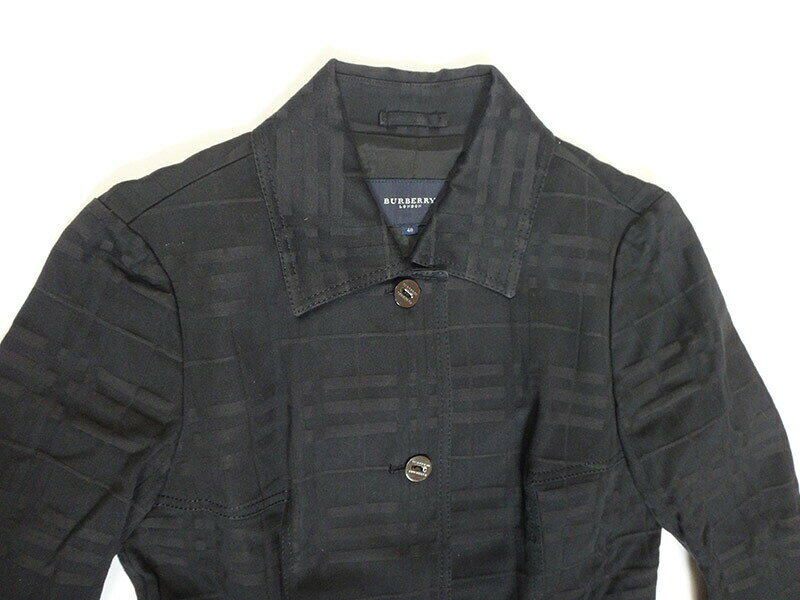 バーバリー ジャケット Burberry LONDON バーバリーロンドン レディース サイズ40 L 黒 中古 t-003 0 auc-rayline-10013090 レイライン サンプル画像3