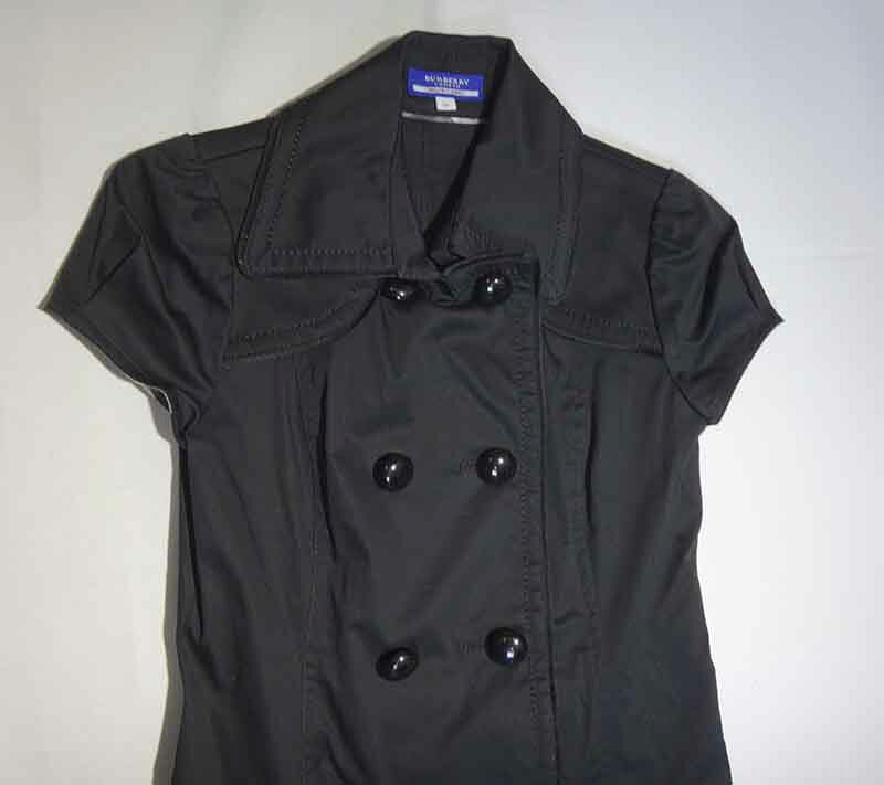 美品 バーバリー ワンピース Burberry blue Label バーバリーブルーレーベル サイズ36 半袖 レディース 黒 auc-rayline-10015055 レイライン サンプル画像3