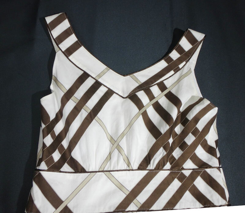 バーバリー ワンピース Burberry Blue Label バーバリーブルーレーベル サイズ38 M レディース 白×ダーク auc-rayline-10015137 レイライン サンプル画像3