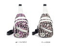 【最大3万円OFFクーポン配布中!〜7/11 1:59】@スリングバッグ Sling Bag パープル クリーム【新品】△△