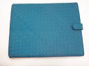 BOTTEGA VENETA ボッテガ ヴェネタ ipad ケース レザー ブルー【中古】t-002 t17-4389 00