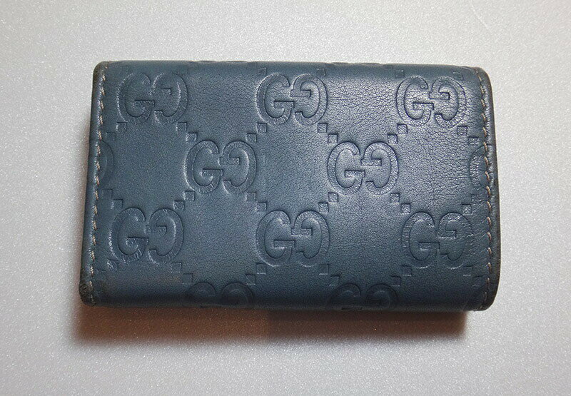 GUCCI グッチ 6連 キーケース レザー グリーン 150402 アウトレット【中古】t17-43...