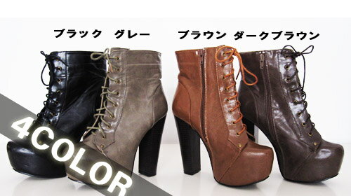 レディース 人気ショートブーツ 編み上げ S〜L 新品未使用品 t-003△△zoro-dt66-8 bm