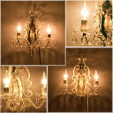 LED対応 Chandelier 2 Wall Jewel ヨーロッパ風 ブラケット シャンデリア 2ウォールジュエル 新品未使用品 t-003△△