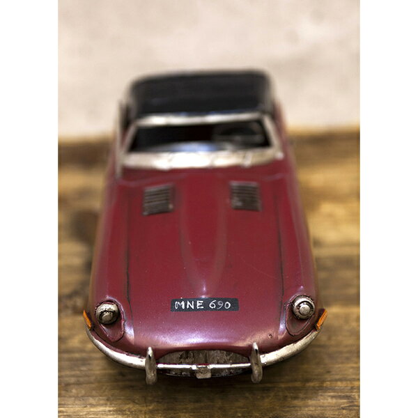 【Good Old Days Car】レトロ調 ヴィンテージ JGR-E RED 新品未使用品 t-003△△ [3]