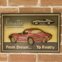 ANTIQUE BOARD アンティークボード Corvette 新品未使用品 t-003△△