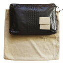 美品 BOTTEGA VENETA ボッテガ ヴェネタ クラッチバッグ ハンドバッグ ブリーフケース ビジネス バッグ パソコン PCケース メンズ 通勤 ブリ...