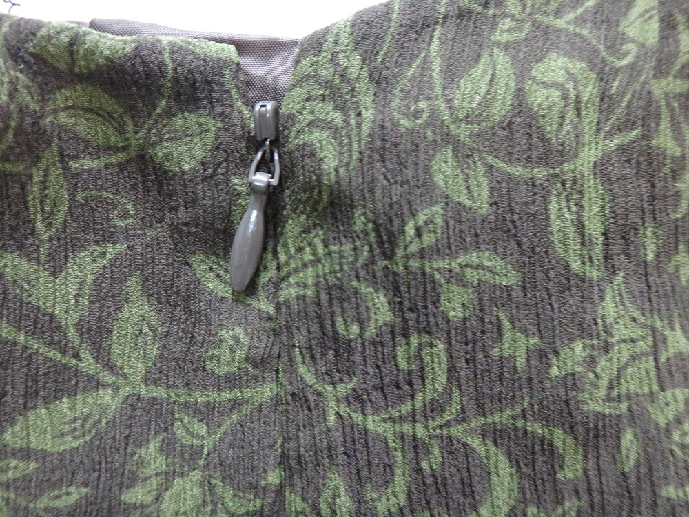 美品 バーバリー スカート Burberry ブラックラベル サイズ40 綿100％ グリーン 古着 中古 t-003 y17 auc-rayline-10007931 レイライン サンプル画像3