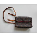 Louis Vuitton ルイ・ヴィトン ポシェット・フロランティーヌ モノグラム M51855 ウエストポーチ ボディーバッグ ストラップ付 中古 lv-0...