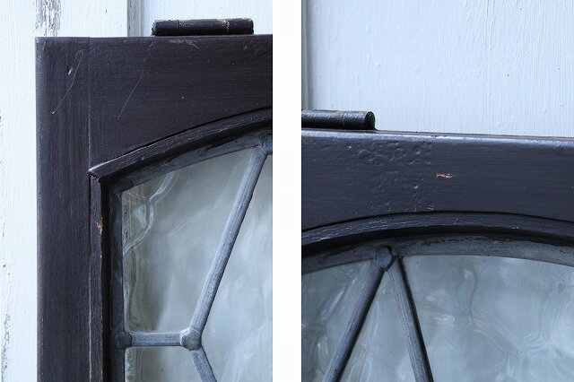 イギリスの古い 半透明のステンドグラス ガラス窓 X420-9 3