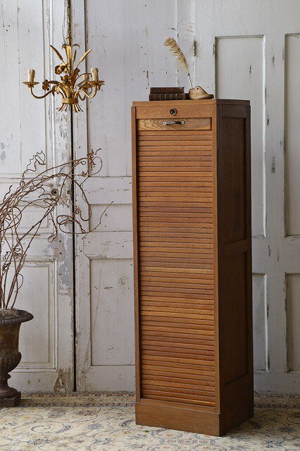 Rakuten - フランス Brocante 蛇腹式キャビネット 収納 E176-3