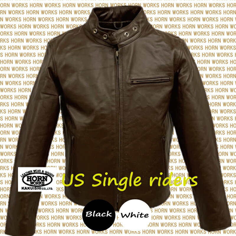 樂天商城 - 【牛革】USシングルライダースジャケット■US SINGLE RIDERS JACKET【牛革】【本革】【メンズ】【S,M,L,LL,3L,4L,5L】
