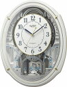 【送料無料】リズム(RHYTHM) 掛け時計 白 49.9x38.9x10.8cm 電波時計 からくり 48曲 童謡 クリスマス 他 リズム(RHYTHM) 4MN553RH03■送料無料※北海道・九州・沖縄・離島は別途送料(1080円~2160円)