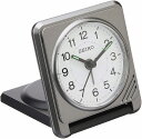 【送料無料】SEIKO CLOCK (セイコークロック) 置き時計 アナログ トラベルクロック QQ638S ※北海道 九州 沖縄 離島は別途送料（1080円〜2160円）旅行 温泉 ヒッチハイク バックパッカー 空港 アメックス ダイナース 食器 アメフト 製氷機 しじみ バナナ