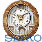 【送料無料】SEIKO セイコークロック 置き時計・掛け時計 天然色木地 電波 アナログ からくり トリプルセレクション メロディ RE580B ※北海道・九州・沖縄・離島は別途送料（2500円）ウォルト　アニメ　綺麗　豪華　防災　広島　お参り　お祝い　電化製品　キッチン　人気