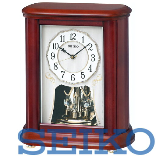 【送料無料】SEIKO セイコークロック 置き時計 電波 アナログ 回転飾り 木枠 茶 木地 BY242B ※北海道・九州・沖縄・離島は別途送料(1080円-2160円) 【送料無料】SEIKO セイコークロック 置き時計 電波 アナログ 回転飾り 木枠 茶 木地 BY242B ※北海道・九州・沖縄・離島は別途送料(1080円-2160円)