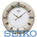 【送料無料】SEIKO セイコークロック 掛け時計 電波 薄金色パール ゴールド KX269G ※北海道・九州・沖縄・離島は別途送料(1080円-2160円)
