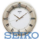 　【送料無料】SEIKO セイコークロック 掛け時計 電波 薄金色パール　ゴールド　KX269G　※北海道・九州・沖縄・離島は別途送料（1080円-2160円） 製品特徴 ◆前面のアクリルカバーの多面カットが美しいインテリアクロック。◆電池寿命5年で安心です。 ■　■ spec ■　■ 本体サイズ （約）34 x 34 x 4.5 cm 本体重量 （約）1.3 kg 枠材 木材, アクリル 電池 電池(単3アルカリ×2個)※マクセル アルカリ乾電池「ボルテージ」をお使いください。 備考 電波修正機能（40kHz/60kHz自動選局） スイープセコンド おやすみ秒針（光センサーによる自動秒針停止機能） 石膏ボード用掛金具つき 保証期間1年