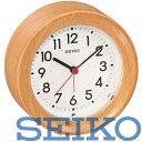 【送料無料】SEIKO セイコークロック 置き時計 目覚まし時計 掛け時計 アナログ 木枠 天然色木地塗装 KR899A ※北海道・九州・沖縄・離島は別途送料(...